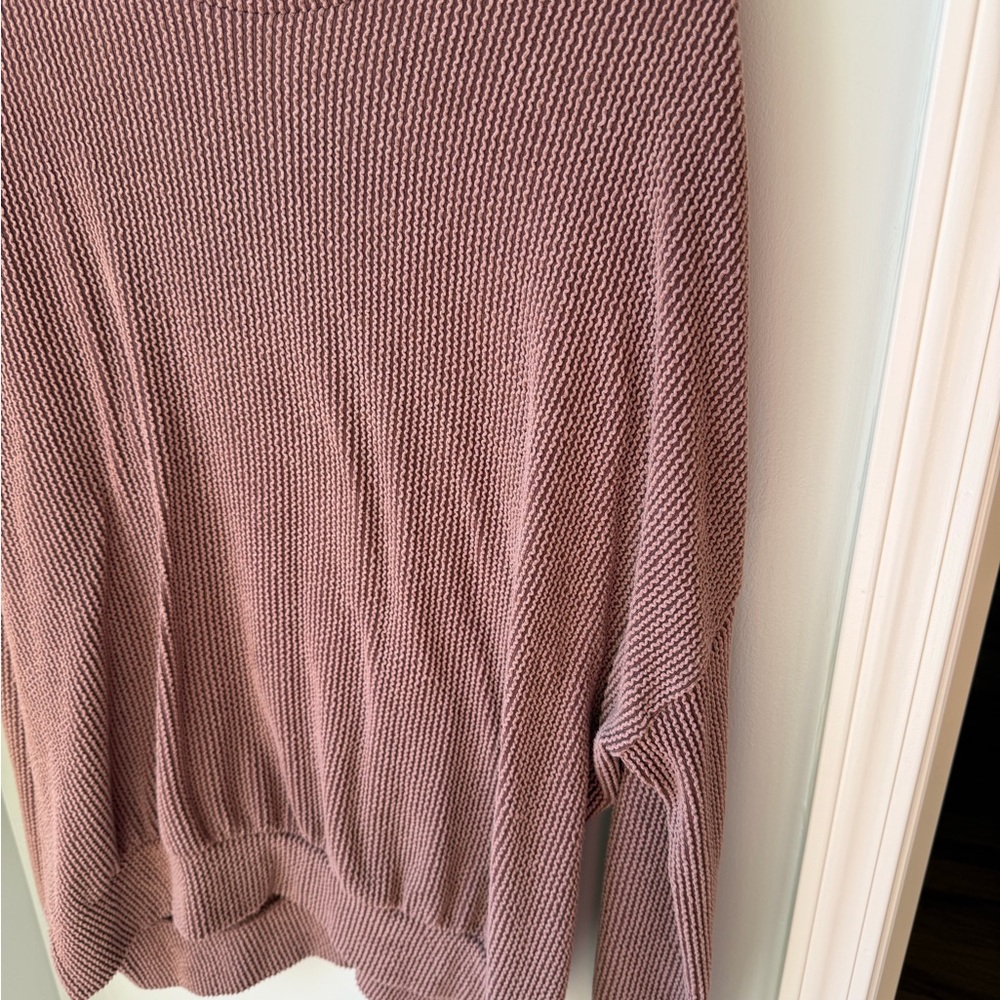 TALULAH Mauve Long Sleeve Top